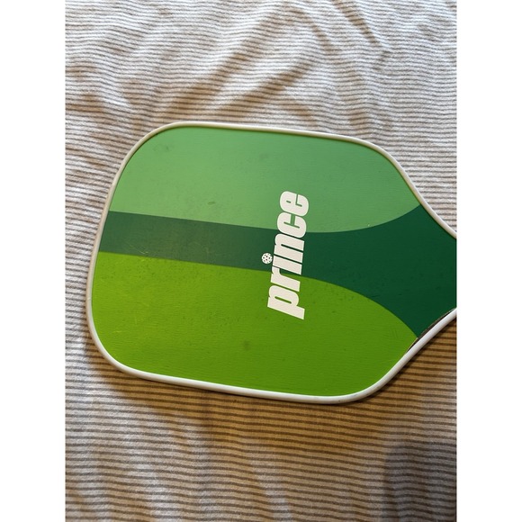 Prince Element pickleball paddle recreational series retro design green white - Picture 5 of 10